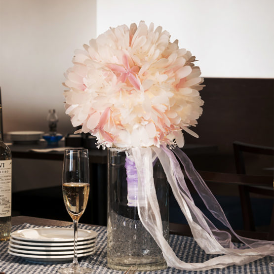 wedding bouquet handy